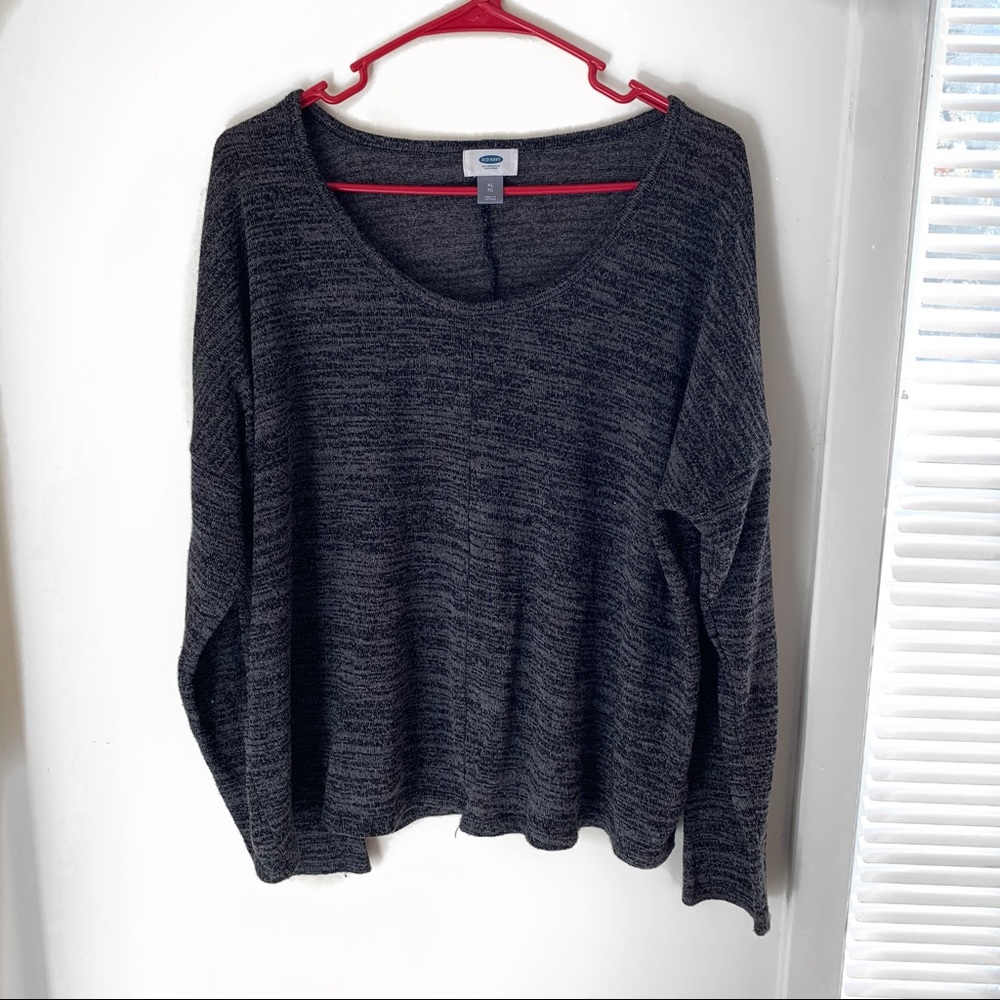 Old Navy Gray Sweater.